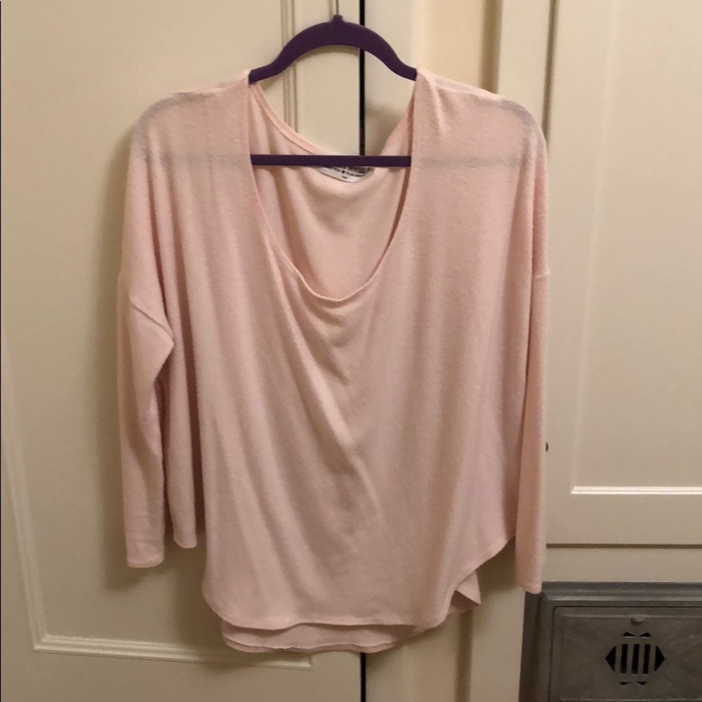 Pink sweater